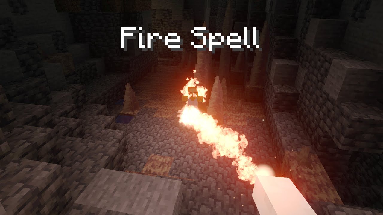 If Minecraft had Magic Spells - YouTube