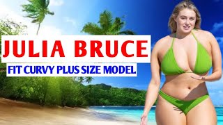 Julia Bruce ✅ Brand Ambassador | Plus Size Model | Curvy Model |Biography, Wiki, Facts, Age,