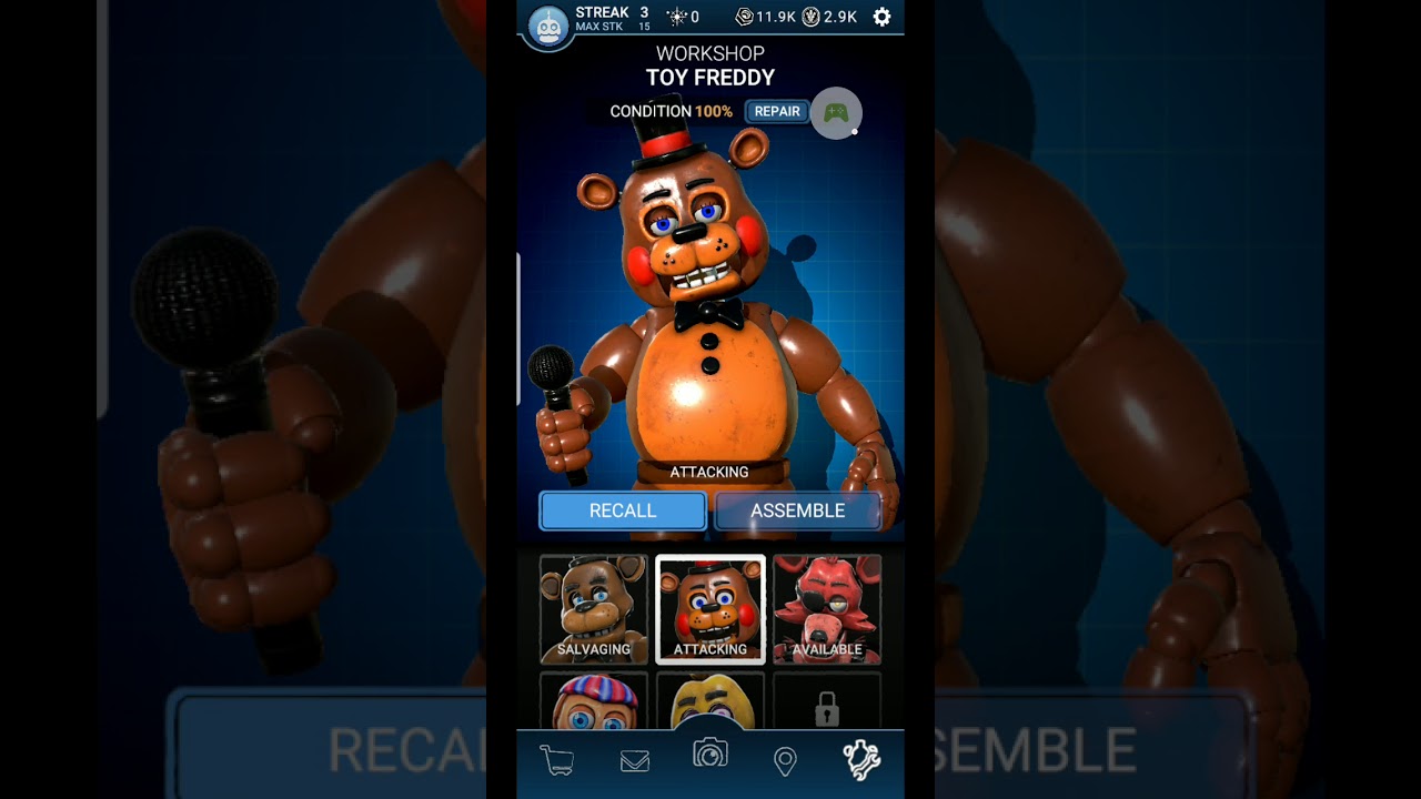 Fnaf AR gameplay (Captured Toy Chica!) YouTube