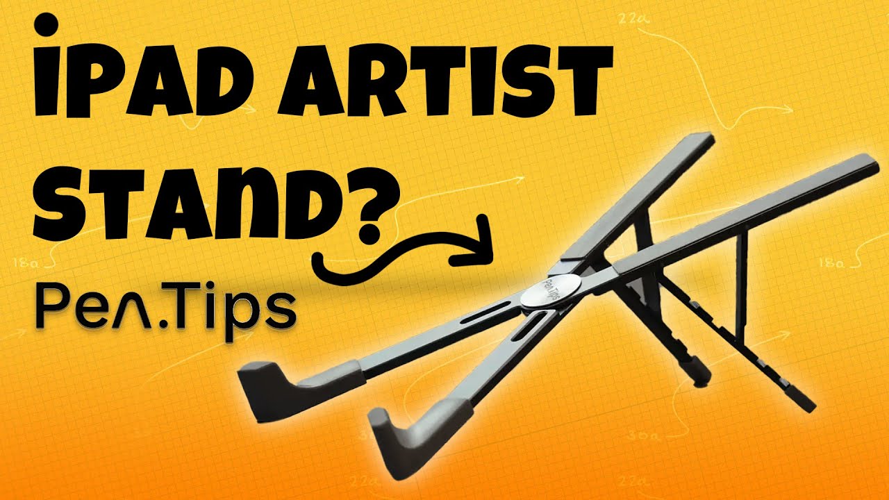 Ultimate Pen Tips iPad Stand Review for Artists
