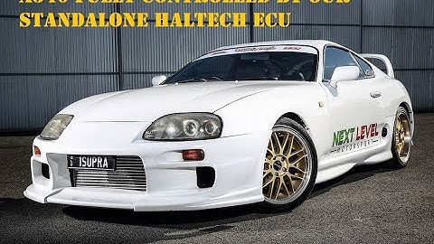 1SUPRA - full a340 control running off a haltech elite ecu