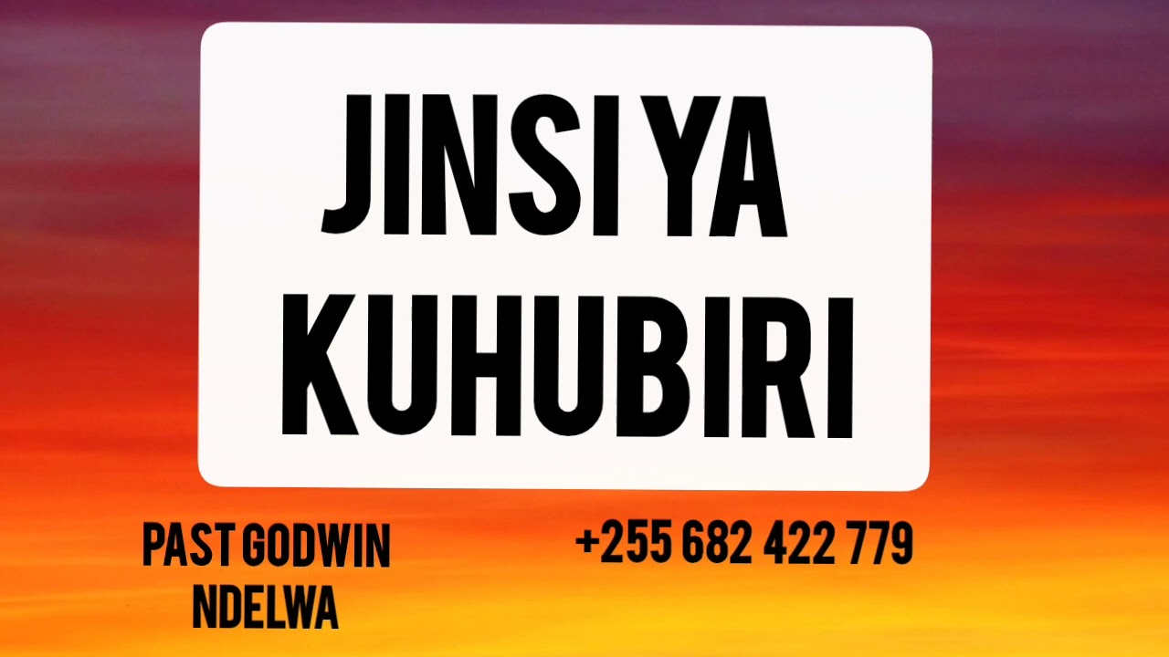 JINSI YA KUJUA KUHUBIRI AU KUFUNDISHA KANISANI. BY PASTOR GODWIN NDELWA