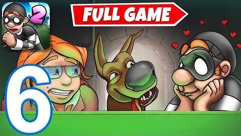 Robbery Bob 2 - Gameplay Walkthrough Part 6 - Full Game & Ending (iOS, Android)