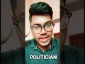 If politicians were honest #youtubeshorts #shorts #politician #funnyvideo