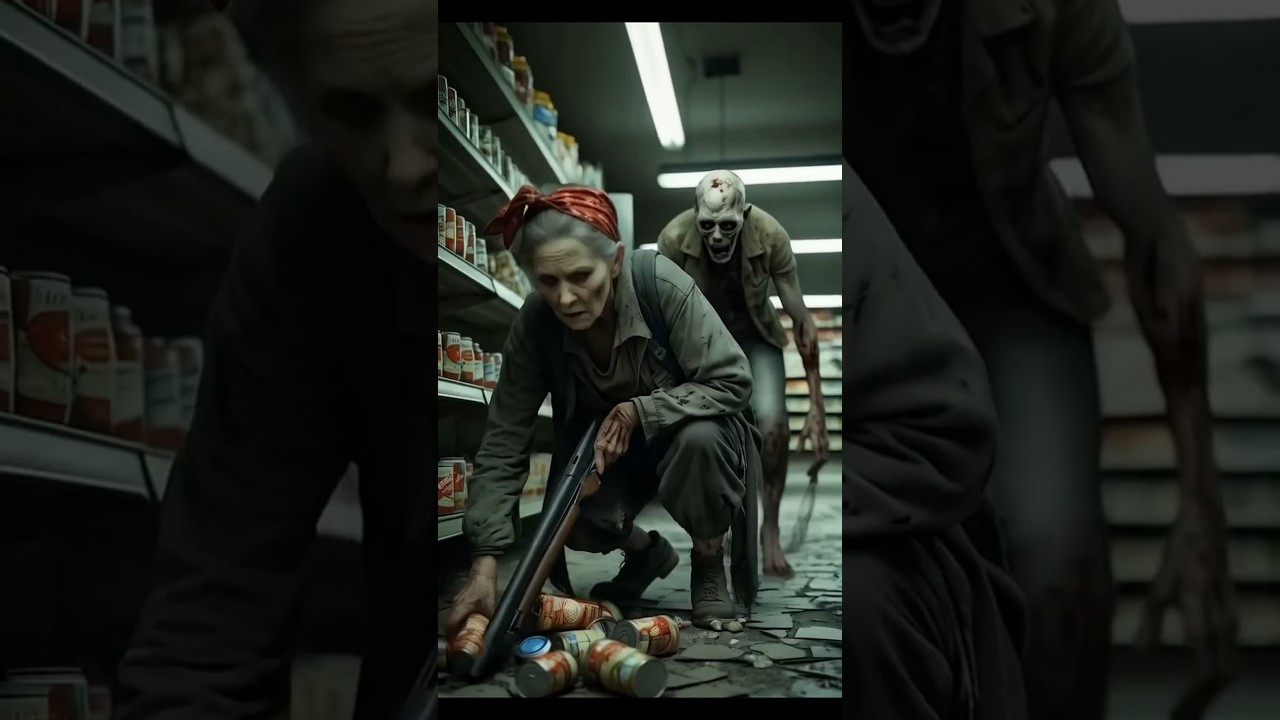 Grandma Vs Zombie Epic Face Off