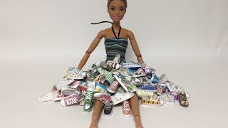 кроссовки Barbie Doll - Есть бесплатная выкройка обуви