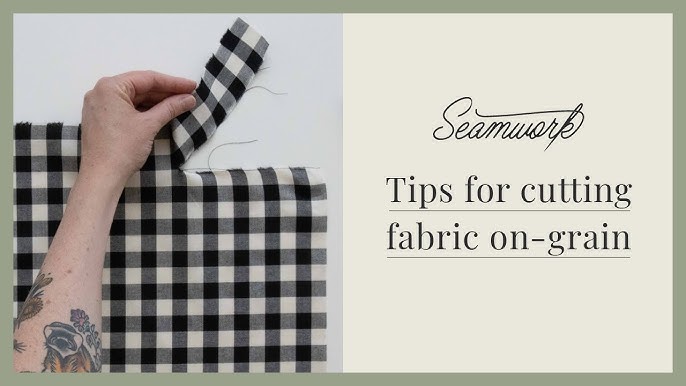 CUT IT OUT ⭐️Part 2 ⭐️Cutting Plaid and Stripe Fabric with a Pattern Like a  Pro 