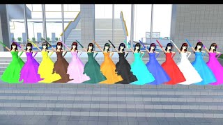 How To Dance | Sakura school simulator | Dance tutorial | Dance Mist song | Android gameplay👯🥳🥳12360