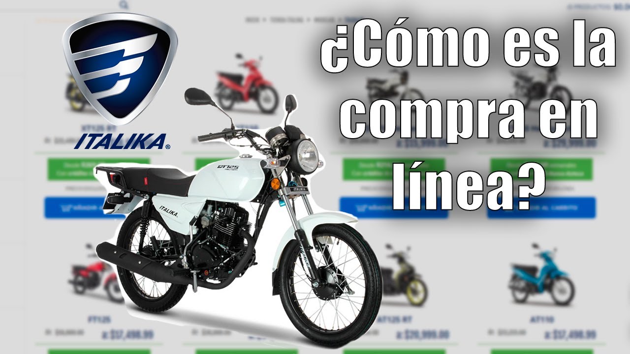 ¿Cuál es el proceso de comprar una moto Italika en línea