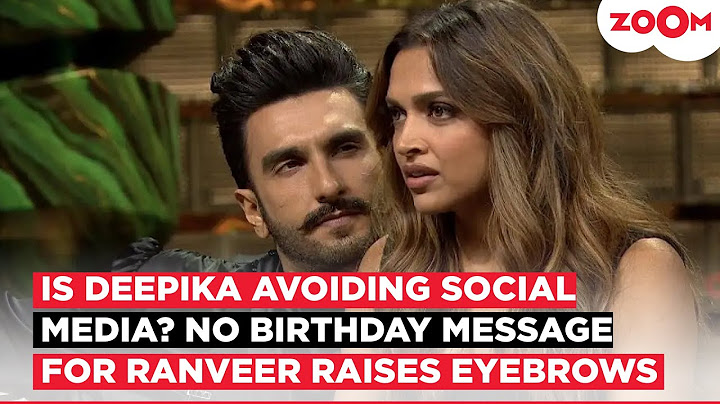 Deepika Padukone’s SILENCE on husband Ranveer Singh’s Birthday sparks buzz among fans!