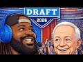 Talk To Jerry Jones About Moving Up In The Draft. #NFLDraft | #cowboys | #sonnystyles | #DC4L 