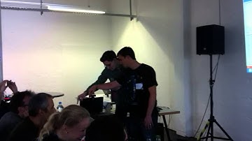 [Perceptual Computing Hacknight Munich] Finger Ball - Final presentation