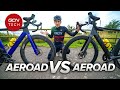 Why do these two canyon aeroad bikes feel so different