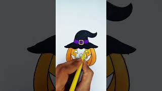 Halloween Pumpkin #coloring #coloringpumpkin #halloween2025 #halloween