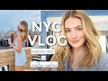 Modeling in NYC // the best summer rooftop party // nyc vlog