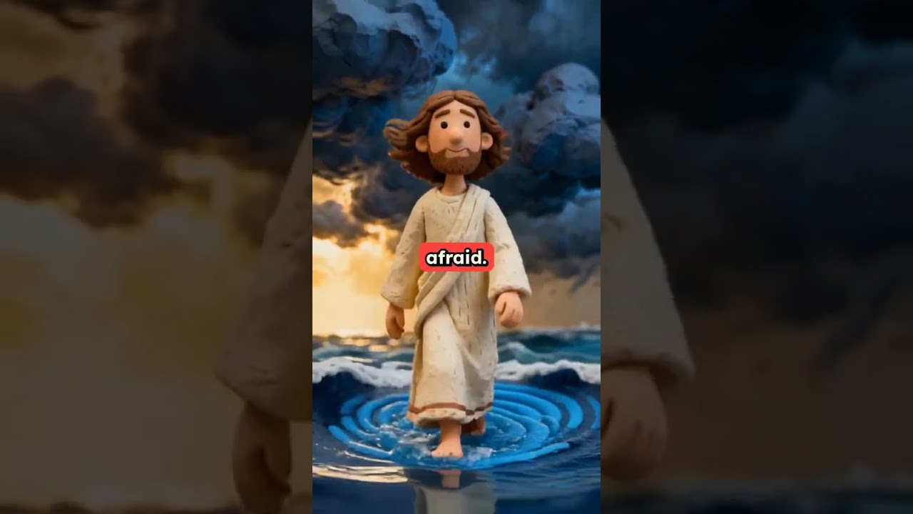 When Jesus Walked on Water: Fear Became Faith (15s)