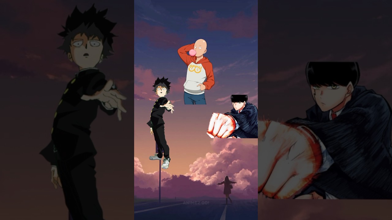 Saitama vs Mob vs Mash