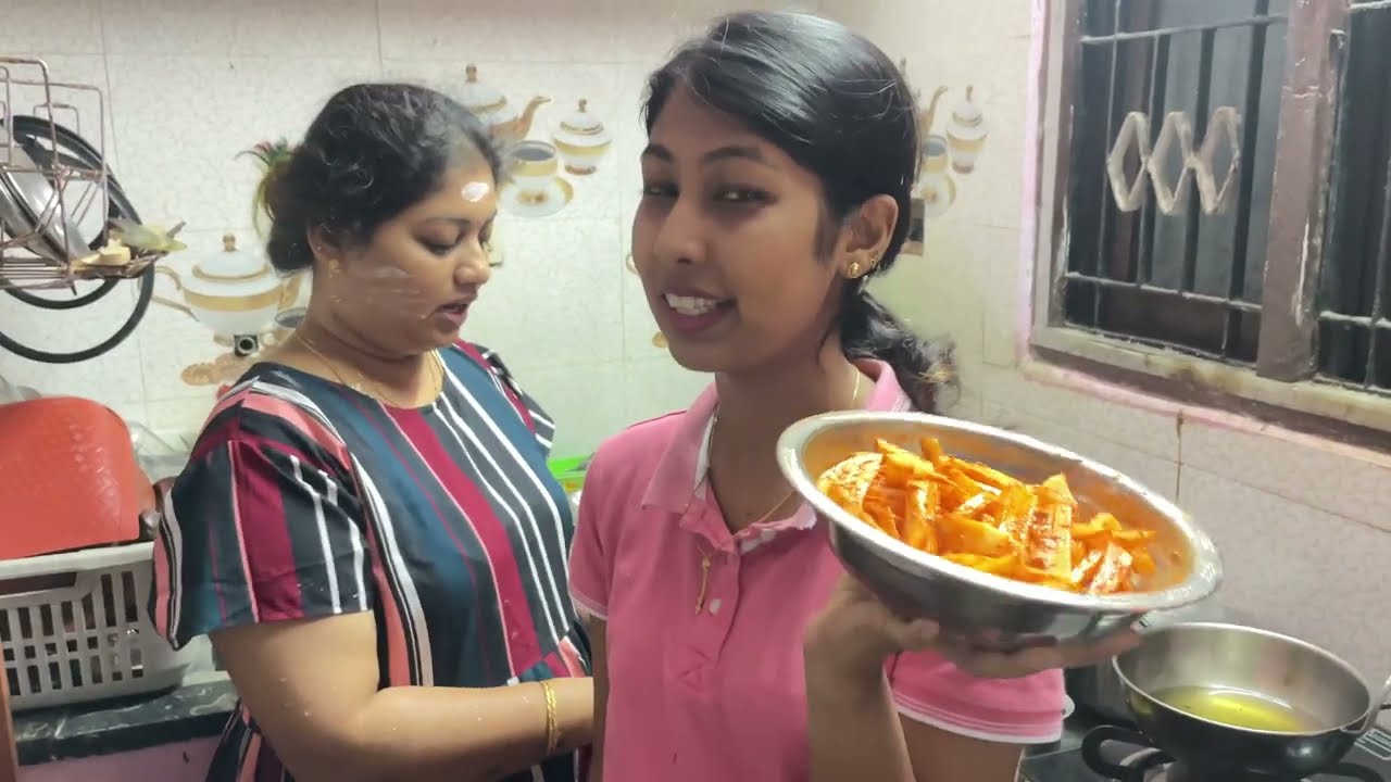 Puyal day l potato 65 evening snacks 🧑‍🍳 mona reciepe🤭l Mama with Babyma