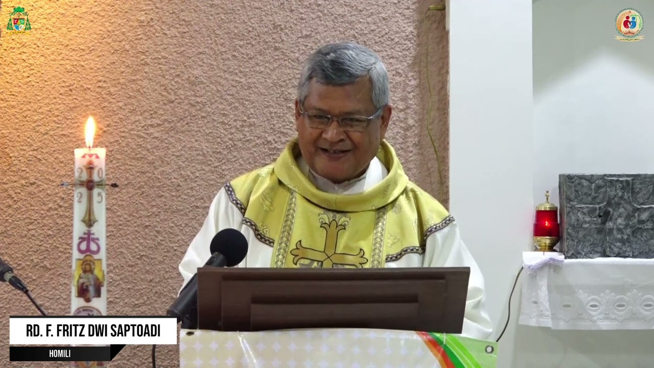 Homili Harian Rabu Pekan Paskah VII - RD. F.Fritz Dwi Saptoadi