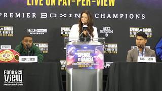 Errol Spence Jr. Gets Heated At Mikey Garcia Im Not Your Other Opponents. Keep That Same Energy