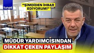 Bir Müdür Yardımcısı Kendini Ihbar Etti Bu Bi̇r İhbardir