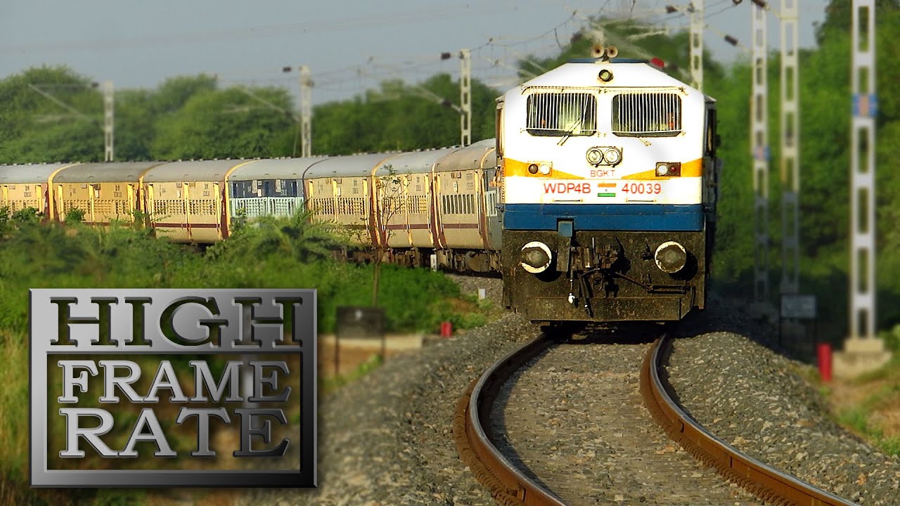 Dangerous Railway Curves (for trespassers) | Diesel trains gliding at high speed