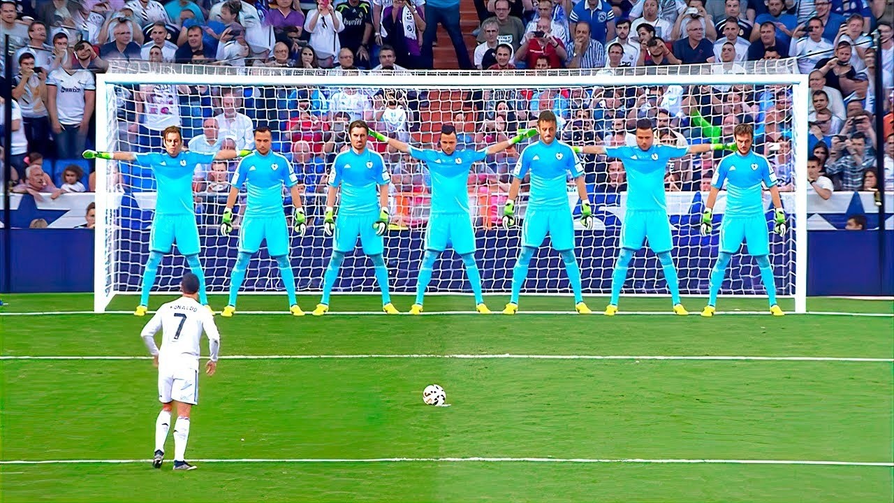 Редкие голы в футболе