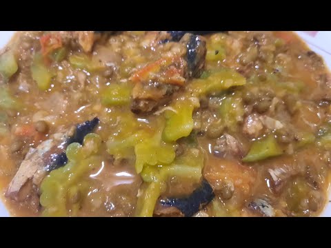 GINISANG MUNGGO WITH SARDINES