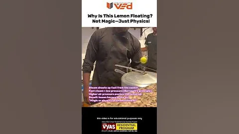 Floating Lemon Mystery! 🍋💦 Explained with Physics