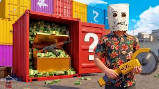 Stealing Hidden Mystery Crates In GTA 5 RP