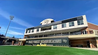 Wake Forest's football field has a new turf that has already been installed Wake Forest's football field has a new turf that has already been installed thumbnail