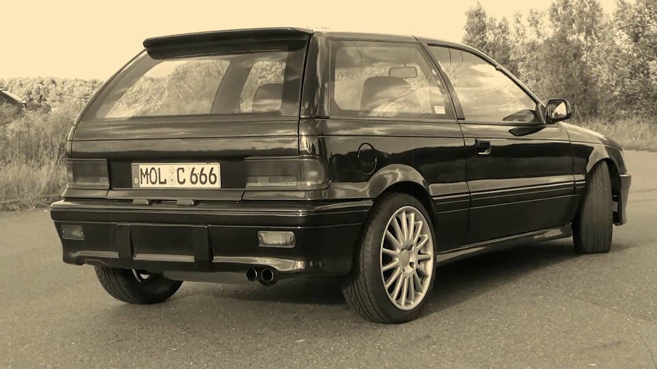 Mitsubishi Colt C50 GTI tribute JDM AS FU** YouTube