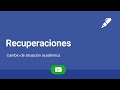 Recuperaciones - Cambio de situación académica