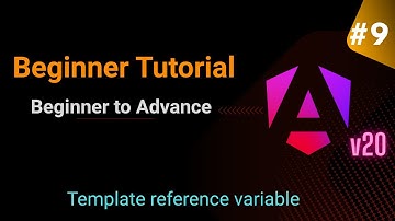 Template reference variable in Angular v20 #angular #coding #angular_developer  @CodeBlood999