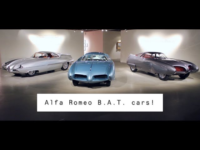 The Alfa Romeo B.A.T. cars! (5, 7, 9d) | Sotheby's New York City