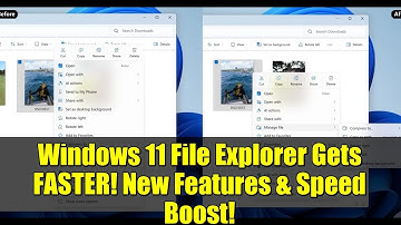 Windows 11 File Explorer Gets FASTER! New Features & Speed Boost!