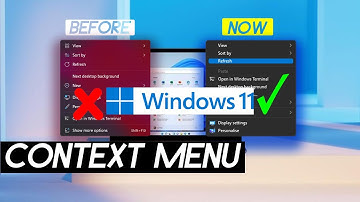 [Tips] Enable OLD CONTEXT Menu in Windows 11