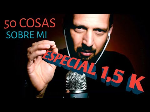 ASMR 💥👽TAG 50 COSAS SOBRE MI👽💥silentiumasmr 2021 #asmr #50cosas #asmr2021