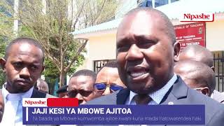 JAJI KESI YA MBOWE AJITOA