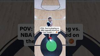Playing basketball vs. NBA players based on height🏀📏 From Tallest to Shortest players🤯🧍🏻♂️ Wealth