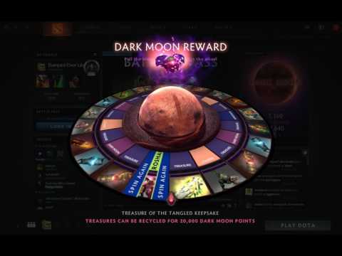 Claiming Dark Moon Reward - Dota 2 Event (35000 points)