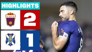 Information CD ELDENSE 2 - 1 CD TENERIFE | HIGHLIGHTS LALIGA HYPERMOTION News