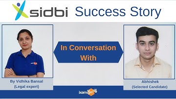 Success Story |  SIDBI Grade A 2022 | Know Selected Candidate Abhishek Success Journey