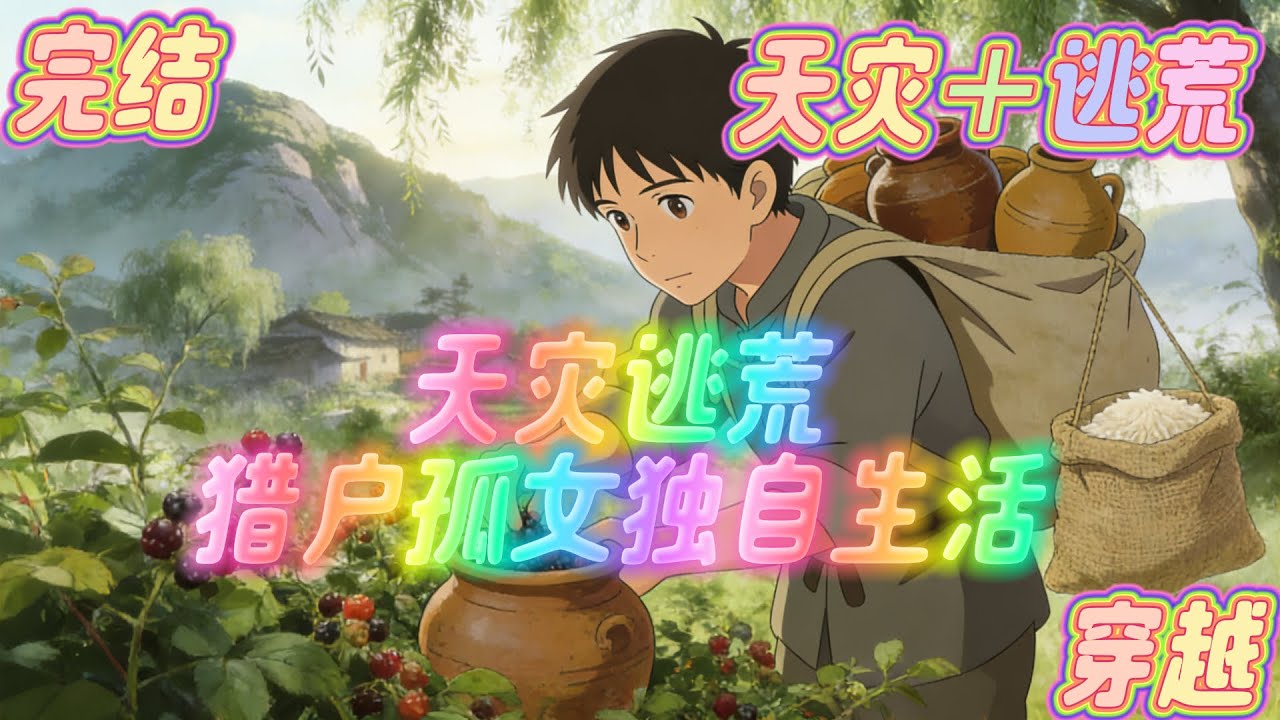 已完结《天灾逃荒，猎户孤女独自生活》#科幻末世 #穿越 #空间 #末世 #逃荒刚毕业的菜鸟商陆意外获得空间，伴着空间一起来的是各种天灾的梦境，就当她要开始她的囤货大业的时候，发现这个空间鸡肋的不行……