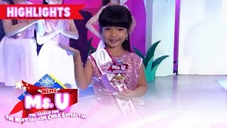 Astrid Feliciano emerges as the winner of the day | Its Showtime Mini Miss U