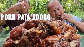 PORK PATA ADOBO MUKBANG