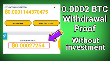 0.0002 BTC Live withdrawal Proof-Without investment | Bitcoin Mining | @srifeedtamil