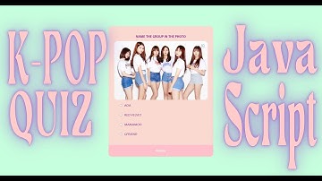 ASMR Programming creating a quiz on K-POP using JavaScript  ( no camera) #asmr #coding #animation