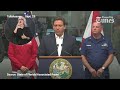 DeSantis says Ian is a '500-year flood event'