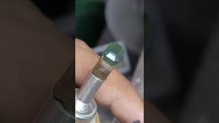Unknown Gemstone Cutting Process Mystery Stone Faceting #gemquality #emeraldstone #emeraldstone #rd